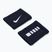 Frotki na nadgarstek Nike Elite Doublewide Wristbands 2 szt. black/white