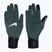 Rękawiczki do biegania damskie Nike Pacer Midweight RG vintage green/black/silver