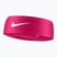 Opaska na głowę Nike Dri-Fit Fury Classic Headband vivid pink/white/white