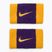 Frotki na nadgarstek Nike Swoosh Doublewide Wristbands 2 szt. university gold/court purple/university gold