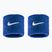 Frotki na nadgarstek Nike Swoosh Classic Wristbands 2 szt. game royal/white
