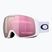 Gogle narciarskie Oakley Flight Tracker L matte white/prizm rose gold iridium