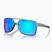 Okulary przeciwsłoneczne Oakley Castel matte silver/blue colorshift/prizm sapphire