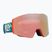 Gogle narciarskie Oakley Fall Line M pacific chex/prizm snow rose gold iridium