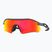 Okulary przeciwsłoneczne Oakley Radar Plate matte carbon/prizm ruby