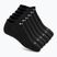 Skarpety męskie Nike Everyday Plus Cushioned No Show 6 par black/white
