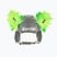 Uszy na kask Eisbar Helmet Lux Horn lighy yellow
