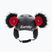Uszy na kask Eisbar Teddy Ears black/red