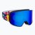 Gogle narciarskie Red Bull SPECT Rush Polarised matt blue/blue/brown blue mirror/blue snow