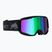 Gogle narciarskie Red Bull Spect Neon matt black/brown with green mirror