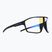 Okulary przeciwsłoneczne Red Bull SPECT Daft Pro black/photochromic with blue mirror