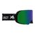 Gogle narciarskie Red Bull SPECT Rush matt black/brown with green mirror