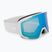 Gogle Red Bull SPECT Jibb matt white/smoke with blue mirror