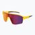 Okulary przeciwsłoneczne Red Bull SPECT Dundee matt clear yellow/ smoke with red-purple mirror