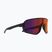 Okulary przeciwsłoneczne Red Bull SPECT Froth matt black/ smoke with burgundy mirror