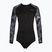 Strój kąpielowy jednoczęściowy damski ION Swimsuit black flowers
