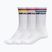 Skarpety damskie IMPALA Stripe 3 pary white