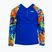 Longsleeve do pływania dziecięcy Funky Trunks Zippy Rash Vest mixed mess