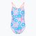 Strój pływacki jednoczęściowy dziecięcy Funkita Diamond Back One Piece bundjalung blue