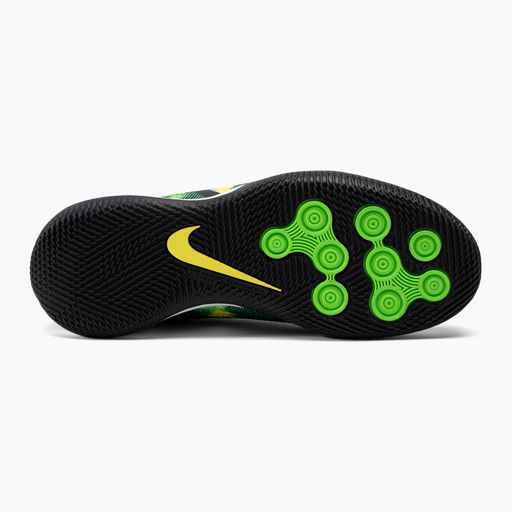 Buty do piłki nożnej dziecięce Nike Phantom GT2 Academy DF SW IC Jr zielone DM0740-003 4