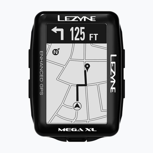Licznik rowerowy LEZYNE MEGA XL GPS czarny LZN-1-GPS-MEGAXL-V104 4