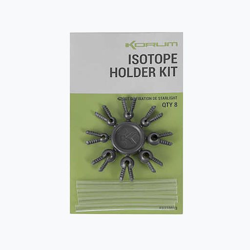 Nasadki na świetliki Korum Isotope Holder Kit zielone K0310033