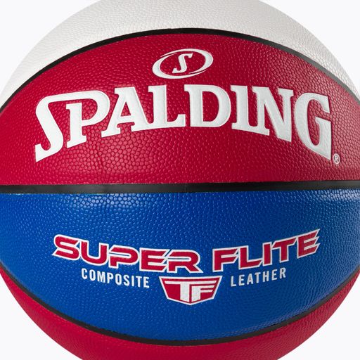 Piłka do koszykówki Spalding Super Flite czerwona 76928Z rozmiar 7 3