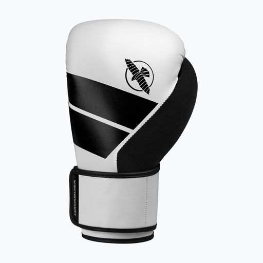 Rękawice bokserskie Hayabusa S4 czarno-białe S4BG 2