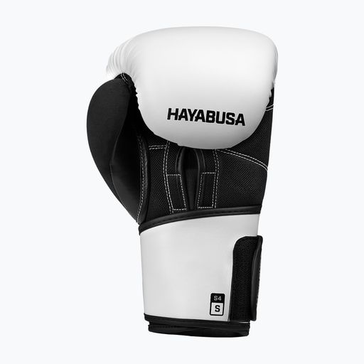 Rękawice bokserskie Hayabusa S4 czarno-białe S4BG 3