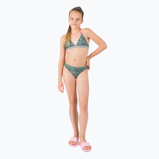 Strój kąpielowy dwuczęściowy dziecięcy Protest Prteva Triangle bikini zielony P7913721 2