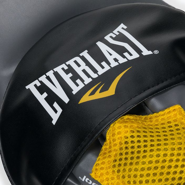 Tarcze trenerskie skórzane Everlast Lea Punch Mantis szare EV4910 4