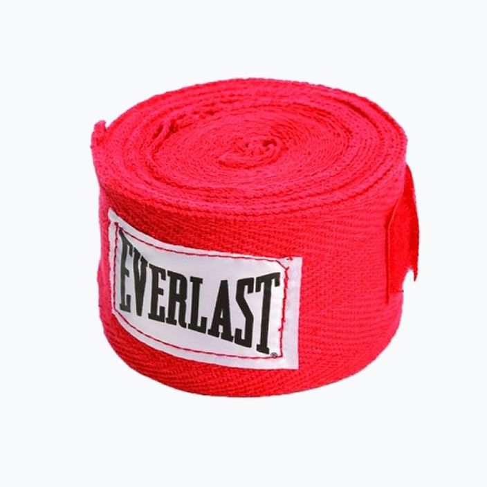 Bandaże bokserskie Everlast 300 cm red