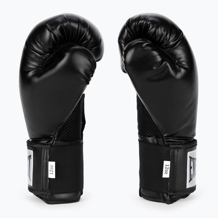 Rękawice bokserskie Everlast Pro Style 2 czarne EV2120 BLK 4
