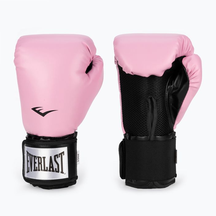 Rękawice bokserskie damskie Everlast Pro Style 2 różowe EV2120 PNK 3