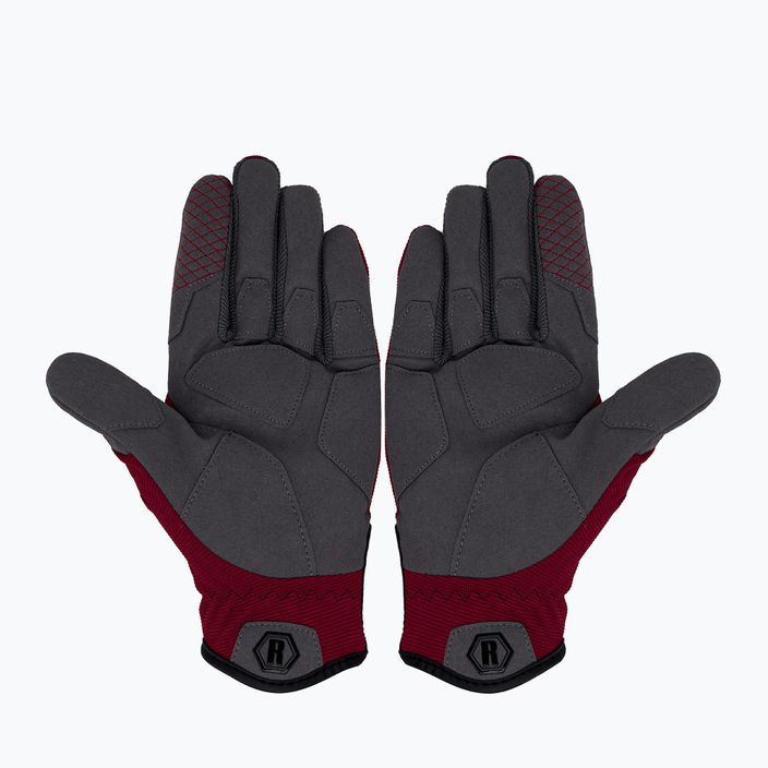 Rękawice wędkarskie Rapala Perf Gloves szary/czerwony 2