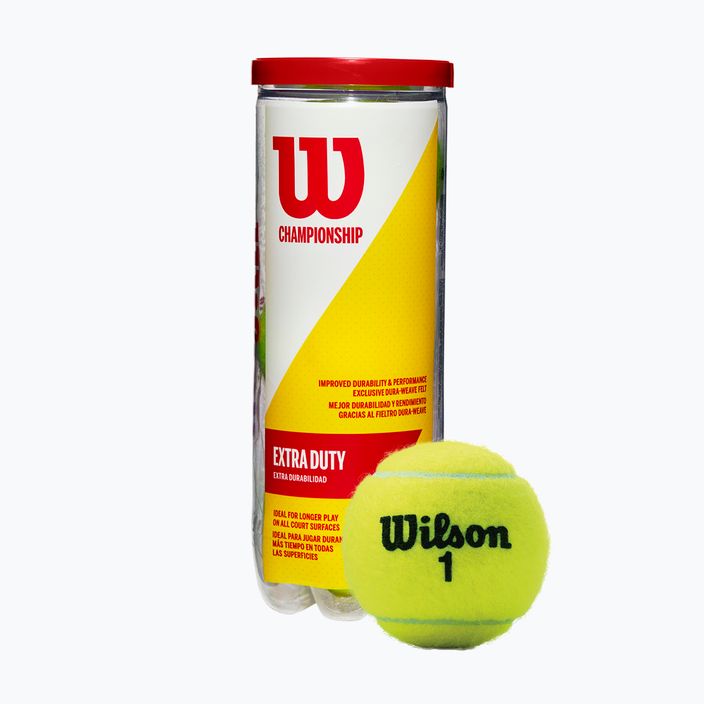 Piłki tenisowe Wilson Champ Xd Tball 3 szt. yellow