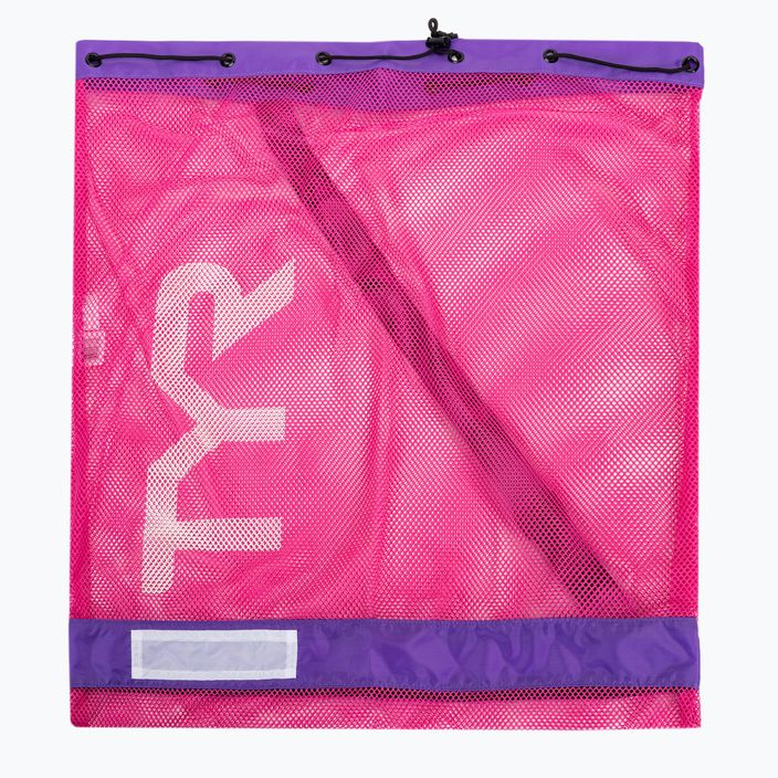 Worek pływacki TYR Alliance Mesh Equipment Bag 75 l pink 3