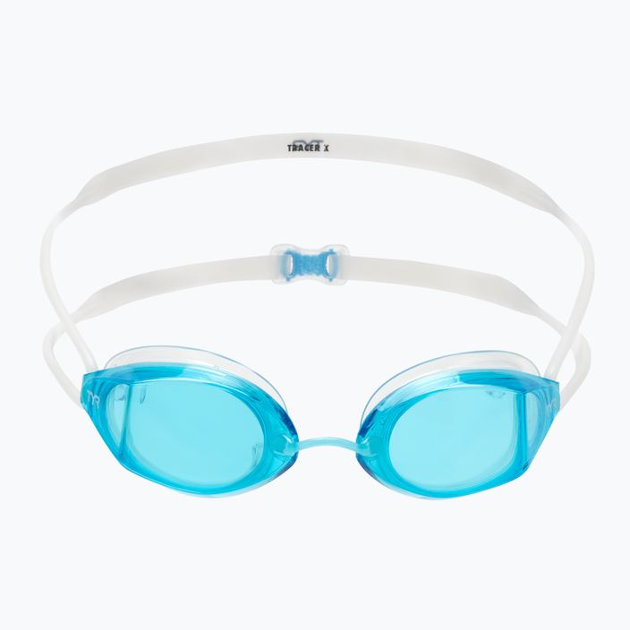 Okulary do pływania TYR Tracer-X Racing blue/clear 2