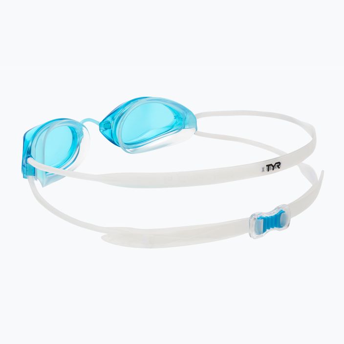 Okulary do pływania TYR Tracer-X Racing blue/clear 4
