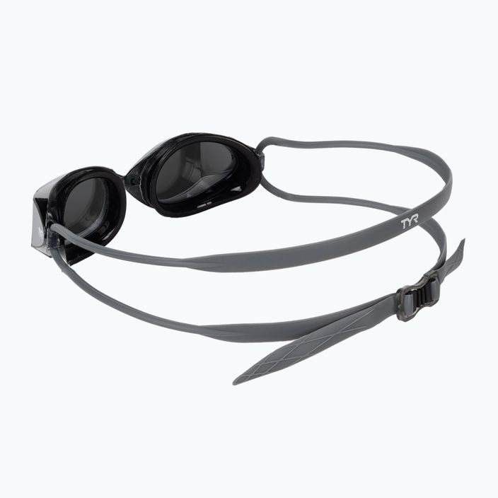 Okulary do pływania TYR Tracer-X Racing Mirrored silver/black 4