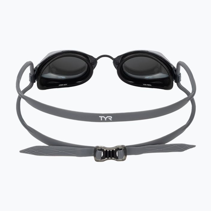 Okulary do pływania TYR Tracer-X Racing Mirrored silver/black 5