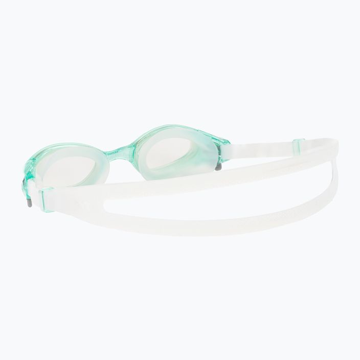 Okulary do pływania damskie TYR Special Ops 3.0 Femme Transition clear/mint 4