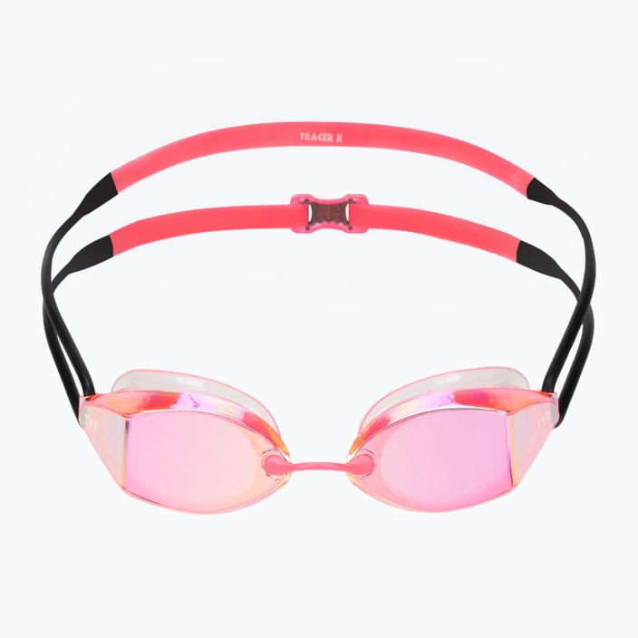 Okulary do pływania TYR Tracer-X Racing Mirrored pink/black 2