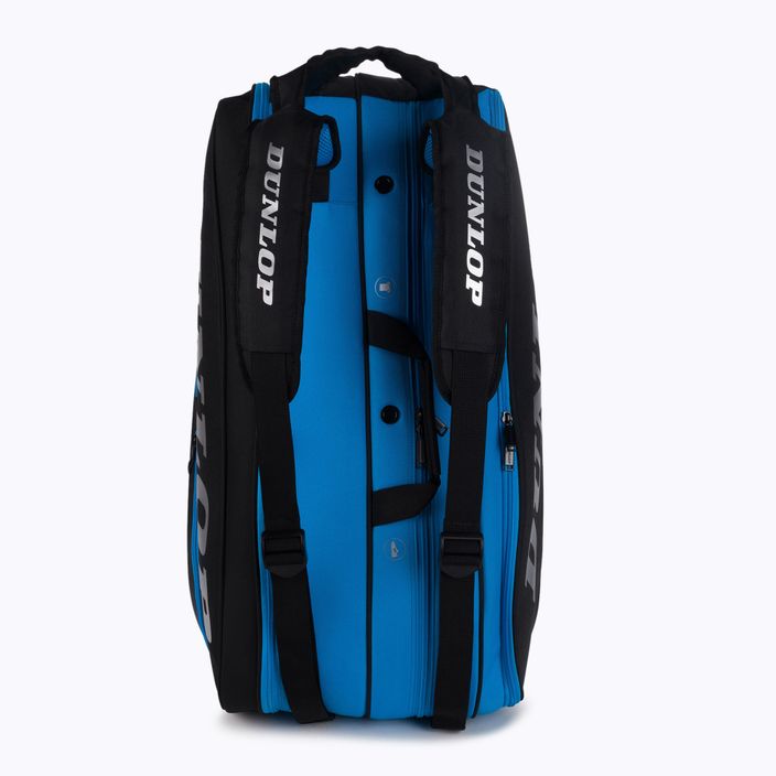 Torba tenisowa Dunlop FX Performance 8RKT Thermo 60 l czarno-niebieska 103040 5