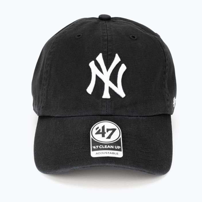 Czapka z daszkiem 47 Brand MLB New York Yankees CLEAN UP black 4