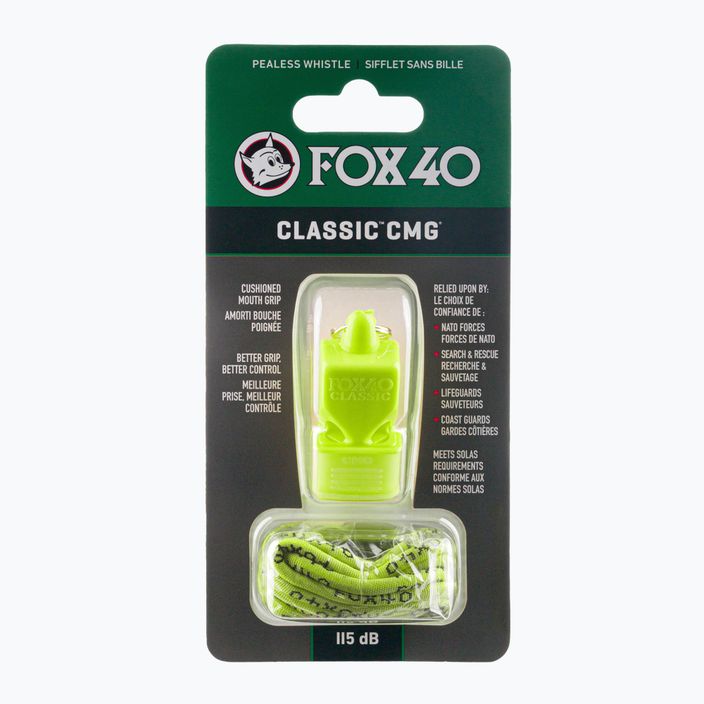 Gwizdek Fox 40 Classic CMG Safety yellow 2