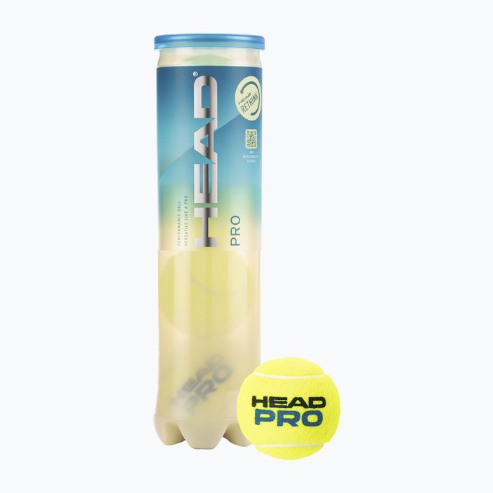 Piłki tenisowe HEAD Pro 4 szt.