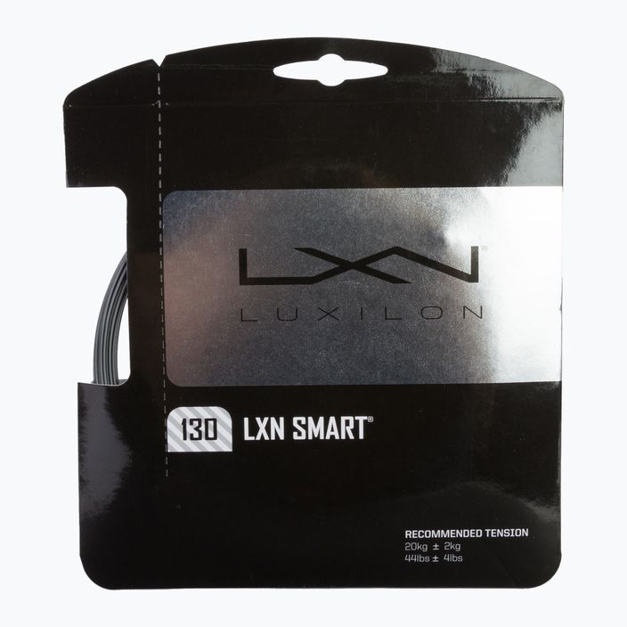 Naciąg tenisowy Luxilon Lxn Smart 130 12,2 m black/white matte