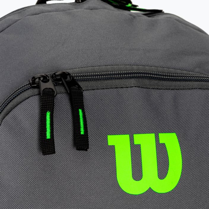 Plecak tenisowy Wilson Team Backpack green/grey 4