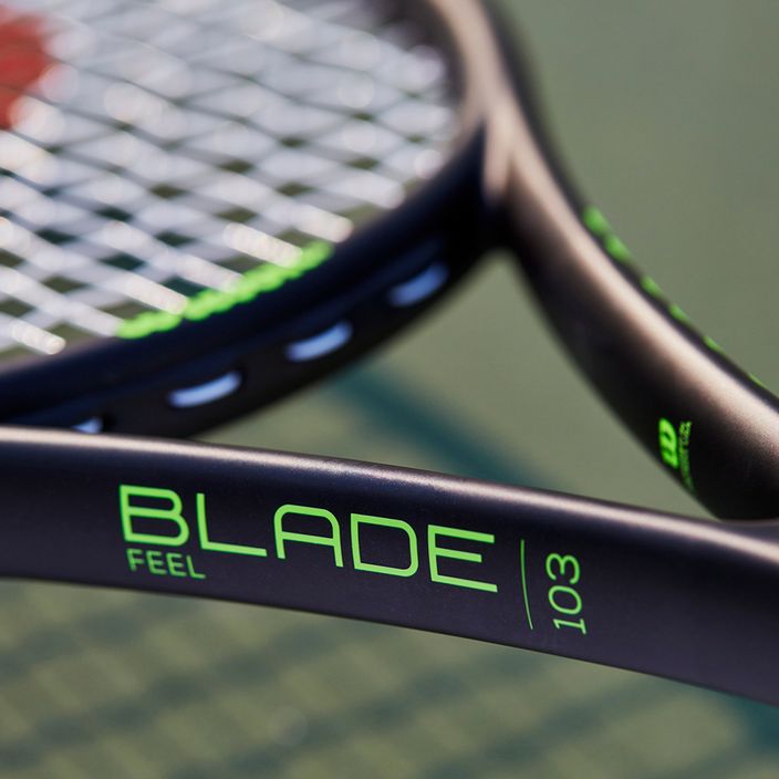 Rakieta tenisowa Wilson Blade Feel 103 black/lime green 10